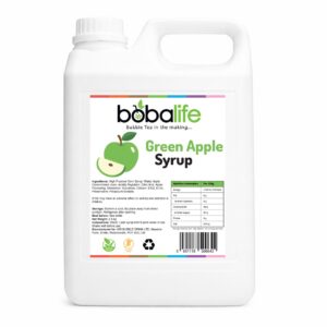 Green Apple Flavoured Syrup (2.5kg bottle)