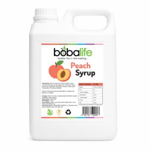 Peach Flavoured Syrup (2.5kg bottle)